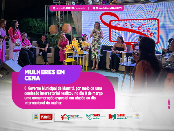 MAURITI: MULHERES EM CENA